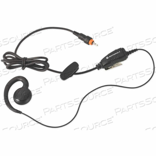 OEM#: HKLN4455ACLP SERIES SWIVEL EARPIECE WITH INLINE PUSH TO TALK MIC by Motorola