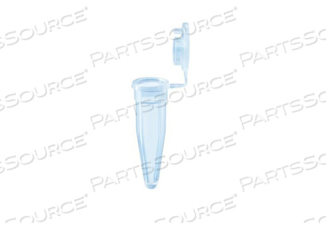 NEUTRAL PCR SINGLE TUBE, 7.5 MM DIA, POLYPROPYLENE, TRANSPARENT, 0.2 ML, 7.5 MM X 20.65 MM X 21.7 MM