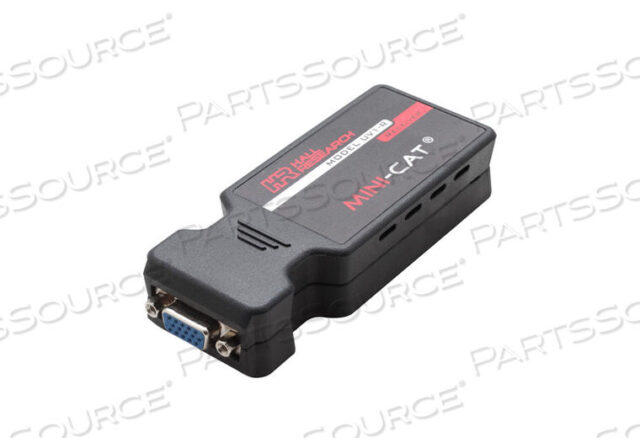Replaces Hall Research Inc. HRT-UV1-RVGA OVER CAT5 RECEIVER, 1.7 IN X 0.8 IN X 4.5 IN