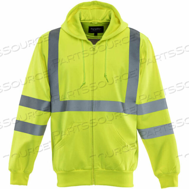 OEM#: 0484RHVLMEDL2SWEATSHIRT, HI-VIS LIME, M by RefrigiWear