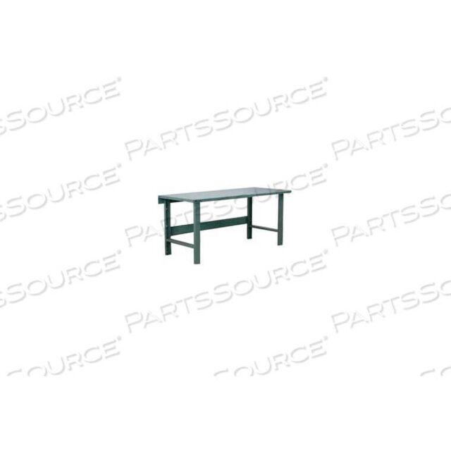 OEM#: HD6030-5000-BLWORKBENCH, HEAVY DUTY, STEEL SQUARE EDGE, 60W X 30D, BLUE by Stackbin Corporation