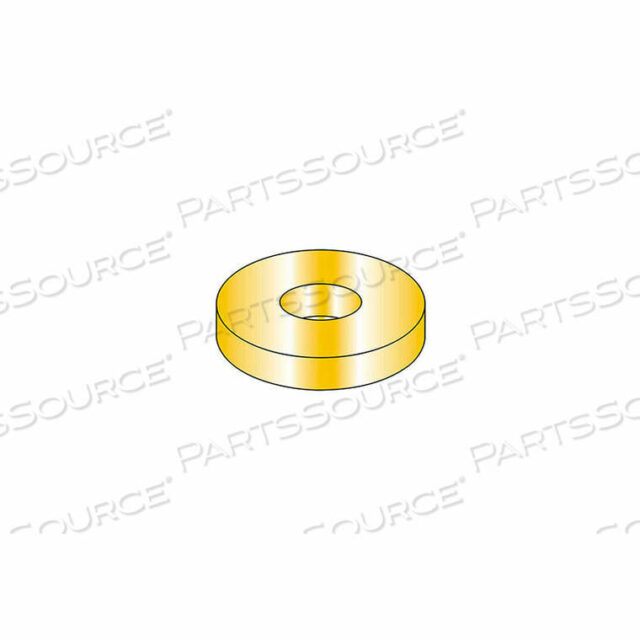 OEM#: HGD105/8 FLAT WASHER - SAE - 21/32 I.D. - STEEL - YELLOW ZINC - GRADE 8 - PKG OF 50 by Titan Fasteners