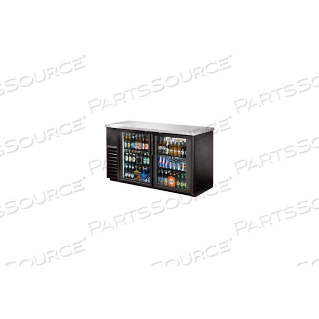 OEM#: TBB-24-60G-HC-LDTBB-24-60G BACK BAR COOLER 2 SECTION - 61-1/8W X 24-1/4D X 35-5/8H by True Food Service Equipment