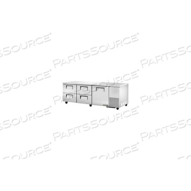 OEM#: TUC-93D-4-HCDEEP UNDERCOUNTER REFRIGERATOR 33 - 38F - 93-1/4W X 32-1/4D - TUC-93D-4 by True Food Service Equipment