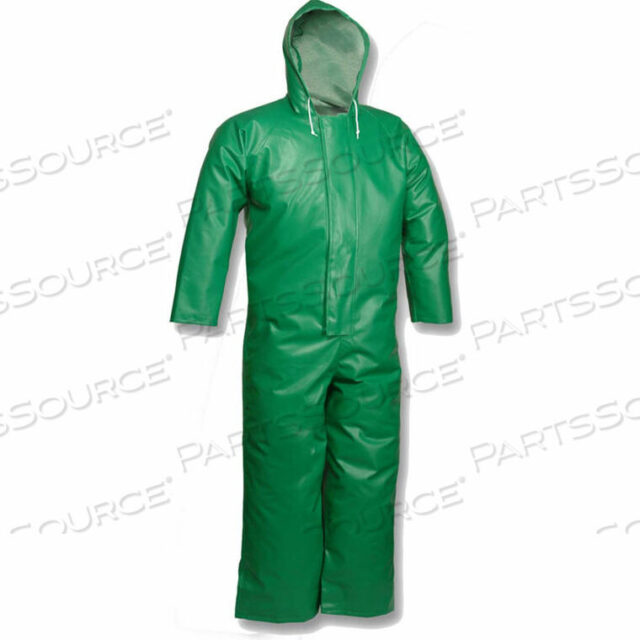 OEM#: V41108.3XV41108 SAFETYFLEX ZIPPER FLY FRONT HOODED COVERALL, 3XL by Tingley Rubber