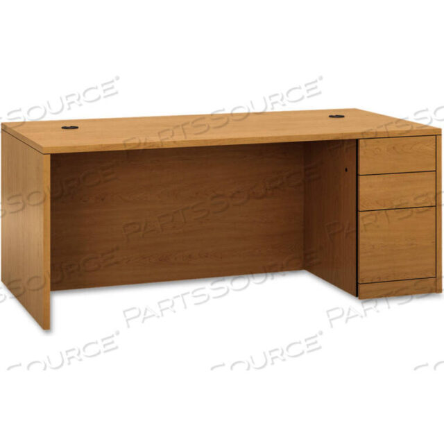 OEM#: HON105895RCCWOOD DESK - FULL HEIGHT RIGHT PEDESTAL - 66W X 30D X 29-1/2H - HARVEST - 10500 SERIES by HON