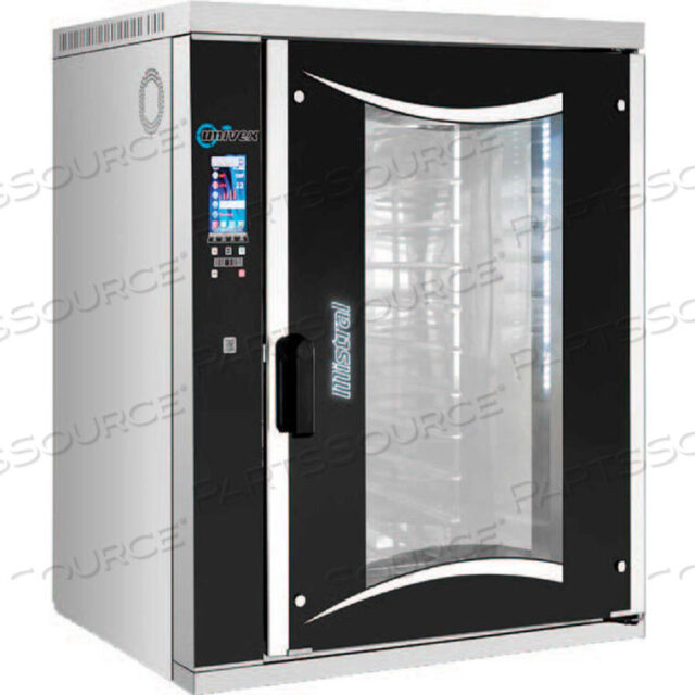 OEM#: B10TTELECTRIC BAKERY OVEN, 10 TRAYS, 20 KW, 208/240V, DIGITAL CONTROL, SS/GLASS DOOR by Univex Corp