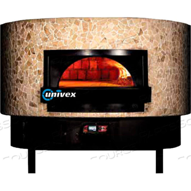 OEM#: DOME59FTROTATING DECK DOME OVEN, FLAT TOP & 59 INSIDE DECK, GAS, 97500BTU, 208/240V, DIGITAL CONTROL by Univex Corp