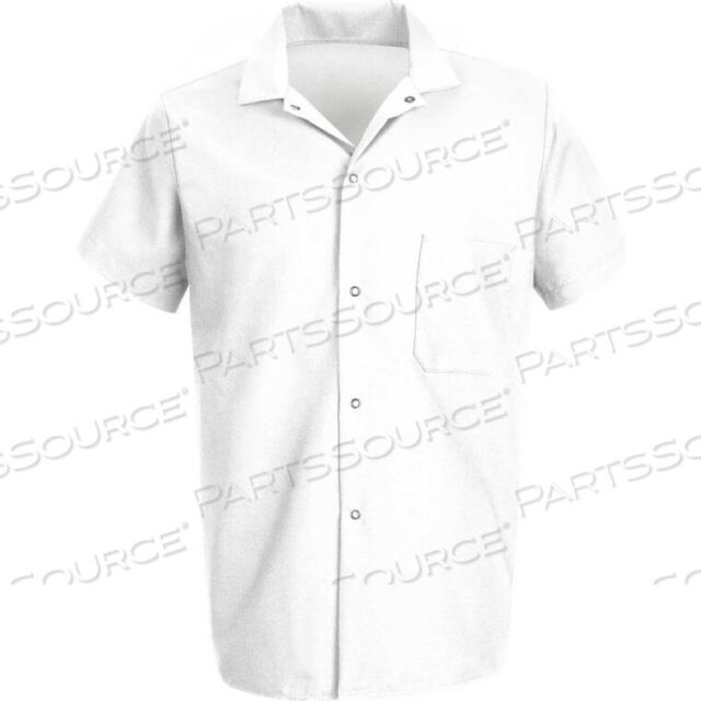 OEM#: 5020WHSSXLCHEF DESIGNS COOK SHIRT, WHITE, 65% POLYESTER/35% COTTON, XL by VF Imagewear, Inc.