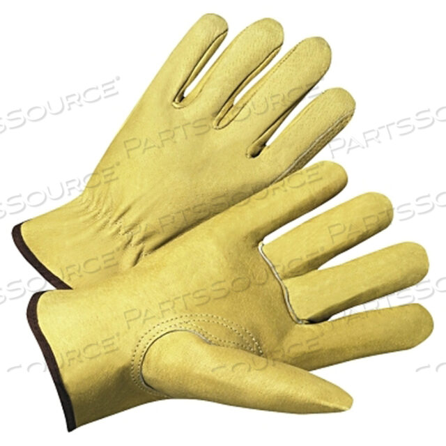 OEM#: 70360LPREMIUM GRAIN PIGSKIN DRIVER GLOVES, LARGE, UNLINED, BEIGE by Anchor
