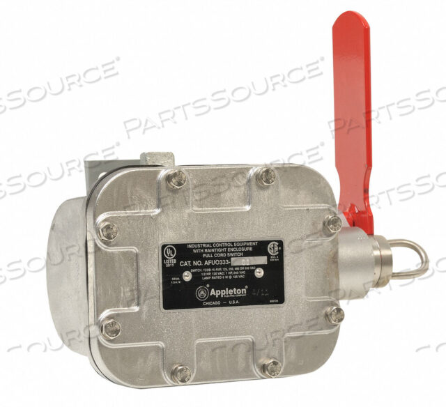 OEM#: AFUX0333-08CABLE PULL SW HAZLOC RIGHT 25 LBS SPDT by Appleton Electric
