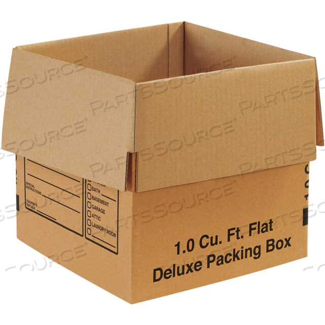 OEM#: 121212DPBDELUXE PACKING BOXES, 12 X 12 X 12, KRAFT, 25/BUNDLE by BOX Partners (Box Acquisitions, LLC)