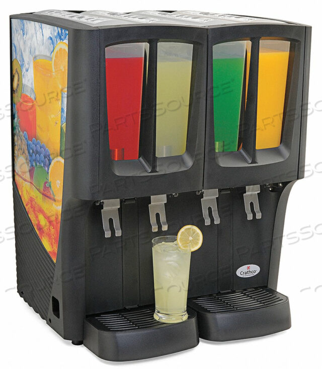 COLD BEVERAGE DISPENSER PREMIX 4 BOWLS
