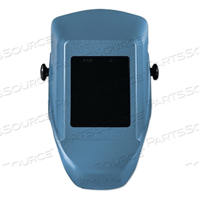 OEM#: 14976WH10 HSL 100 PASSIVE WELDING HELMET, SH10, BLUE, HSL 100, FIXED FRONT, 4-1/2 X 5-1/4 by Jackson Safety