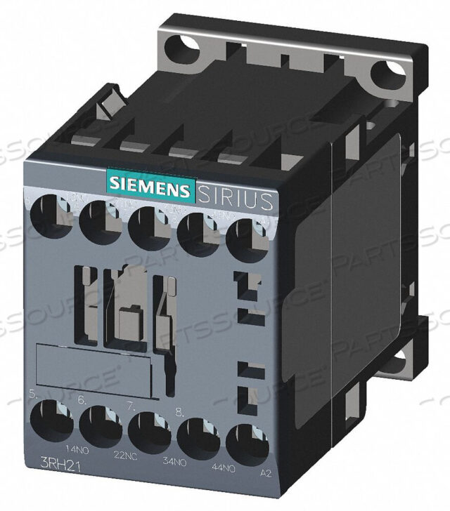 OEM#: 3RH21311BB40RELAY, CONTACTOR, 10A, 24V DC COIL, 3-NO 1-NC by Siemens