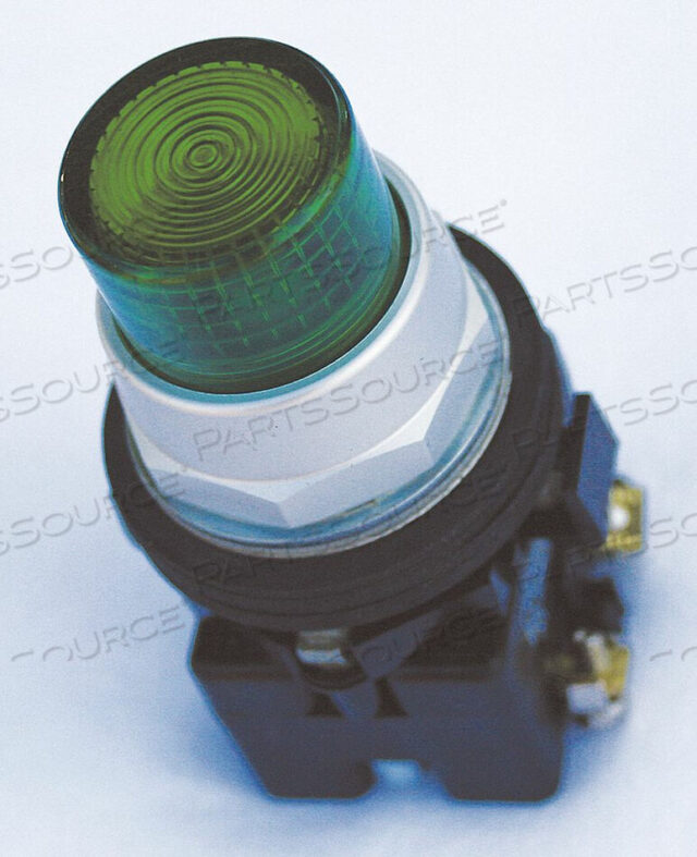 OEM#: HT8BGPILOT LIGHT LENS 30MM GREEN PLASTIC by Eaton