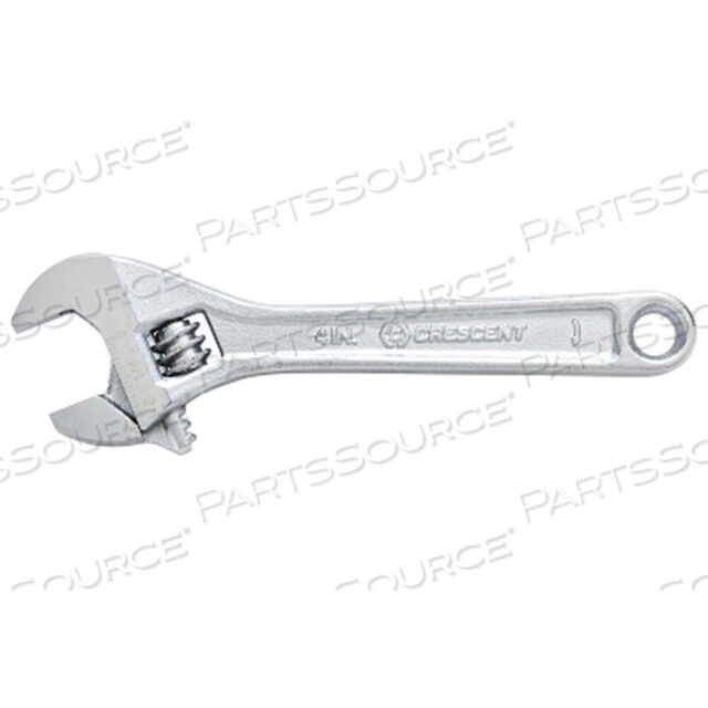 OEM#: AC210BKADJUSTABLE CHROME WRENCH, 10 IN OAL, 1-5/16 IN OPENING, CHROME PLATED by Crescent