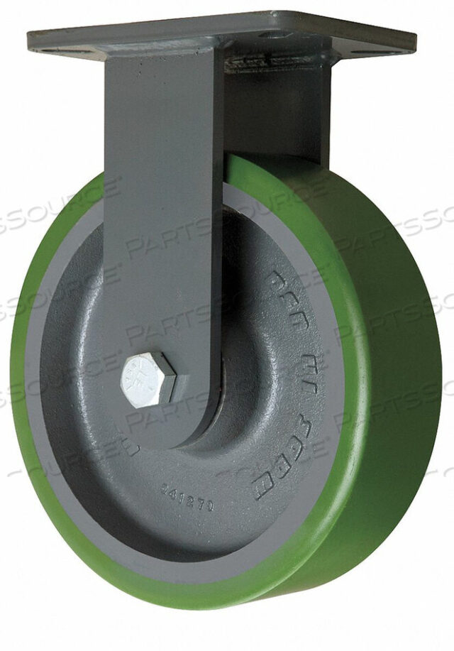 OEM#: R-SEC-13DBKINGPINLESS PLATE CASTER RIGID 3000 LB. by Hamilton