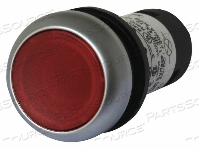 ILLUMINATED PUSH BUTTON 22MM RED