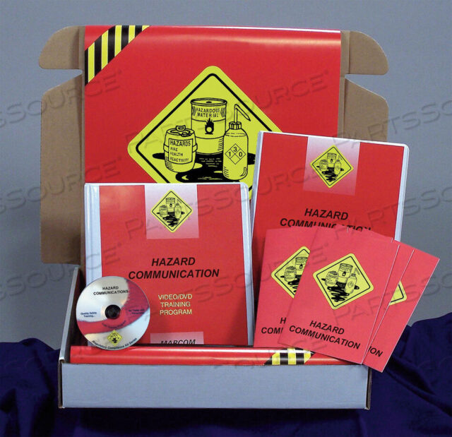 OEM#: K0001659EOSAFETYTRAININGKIT DVD HAZRDCOMMUNICATION by MarCom Group