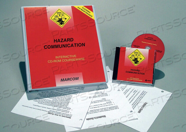 CD-ROM ENGLISH HAZARD COMMUNICATION
