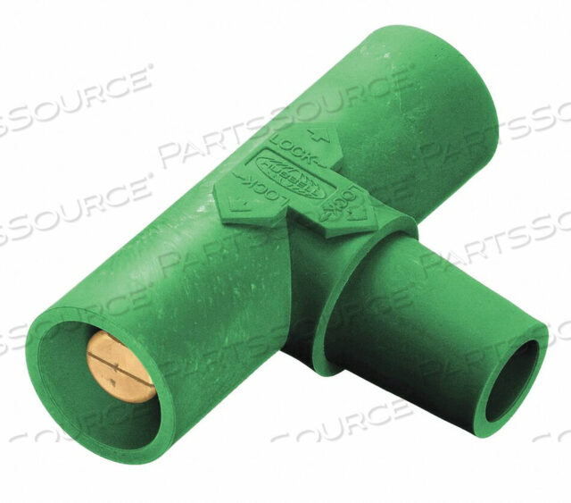 OEM#: HBLPTGNPARALLELING TEE GRN FEMALE-MALE-MALE by Hubbell Power Systems