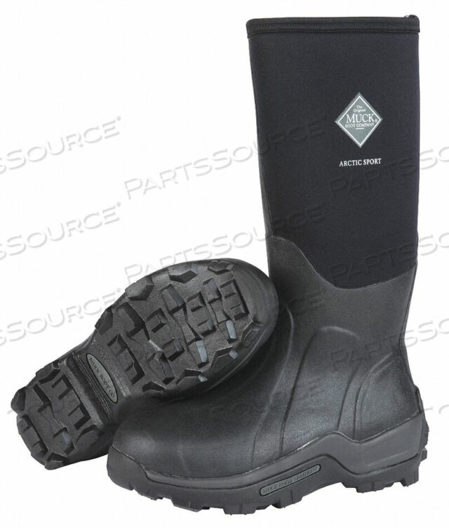 OEM#: ASP-000A/8G5149 RUBBER BOOT MENS 8 KNEE BLACK PR by Honeywell