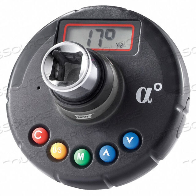 TORQUE ANGLE METER 1/2 IN DR 145 FT.-LB.