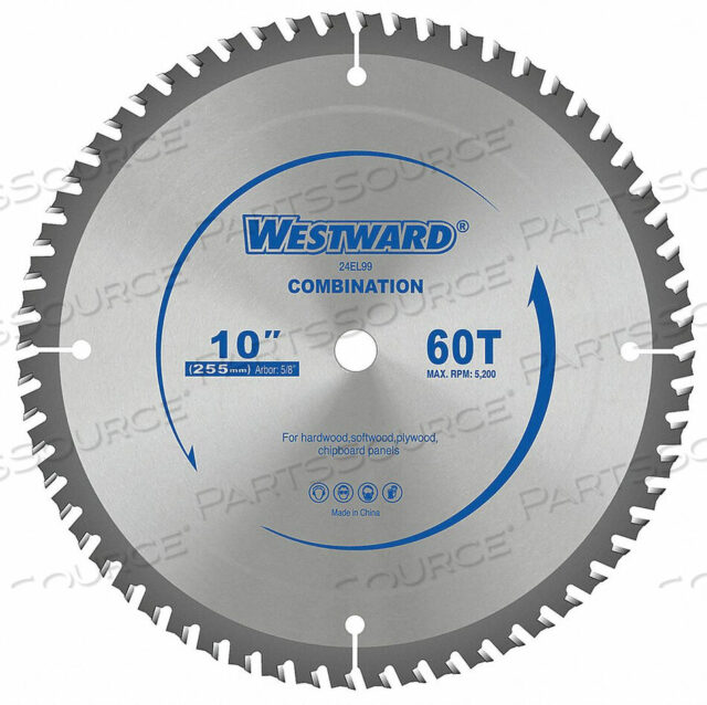 OEM#: 24EL99CIRCULAR SAW BLADES 10 IN 60T by Westward
