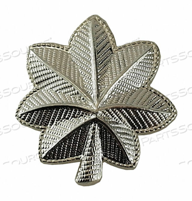 OEM#: 4412MNMETAL RANK INSIGNIA MAJ. LEAF NICKEL PR by Heros Pride