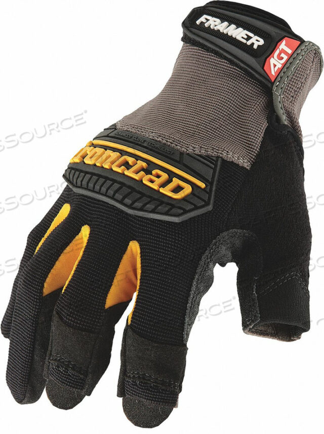 OEM#: FUG2-04-LG6882 MECHANICS GLOVES L/9 8-3/4 PR by Ironclad