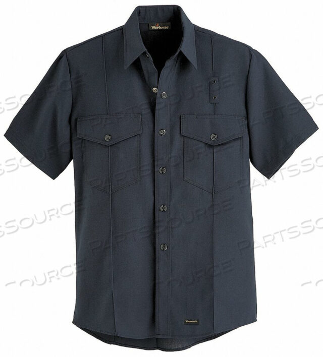 OEM#: FSF6BK 48 00FR SHORT SLEEVE SHIRT BLACK 48 IN. SNAPS by VF Imagewear, Inc.
