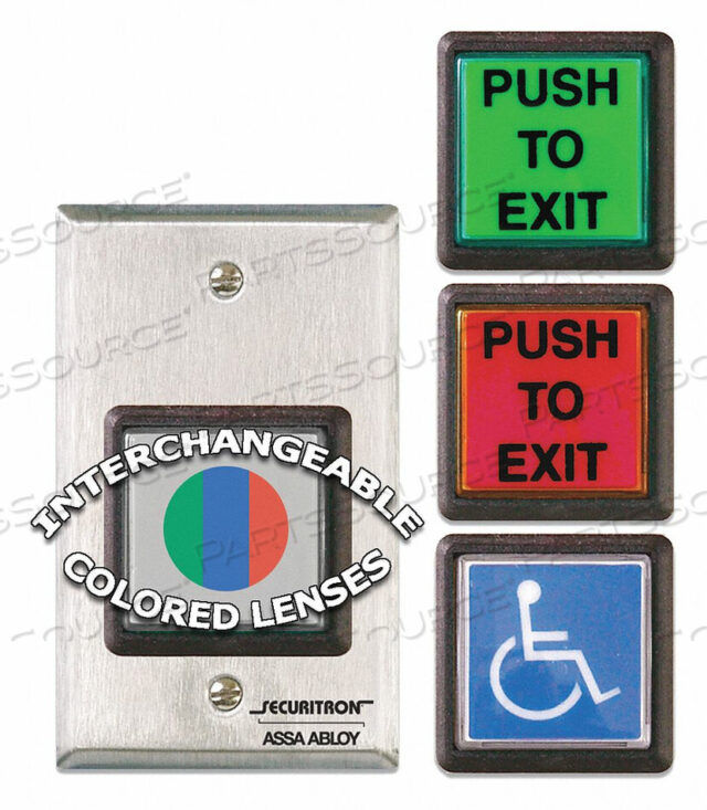 OEM#: EEB2PUSH TOEXITBUTTON 2-3/4INWX4-1/2INHX3IND by Securitron