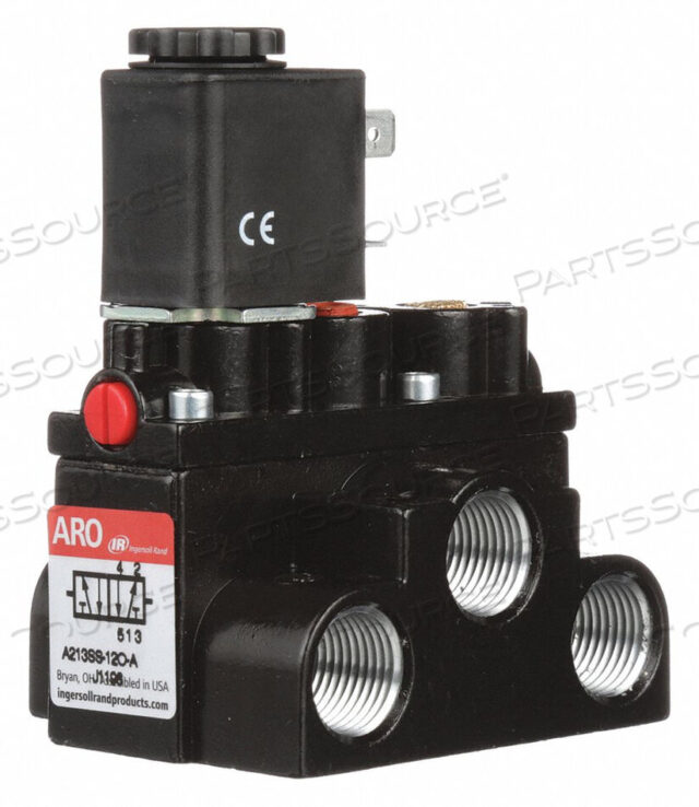 OEM#: A213SS-120-ASOLENOID AIR CONTROL 3/8 120VAC by Ingersoll-Rand