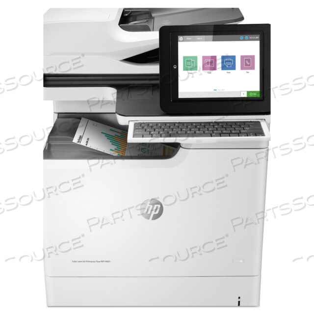 COLOR LASERJET ENTERPRISE FLOW MFP M681F, COPY/FAX/PRINT/SCAN