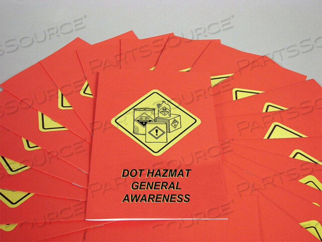 BOOK/BOOKLET ENG DOT HAZMAT PK15