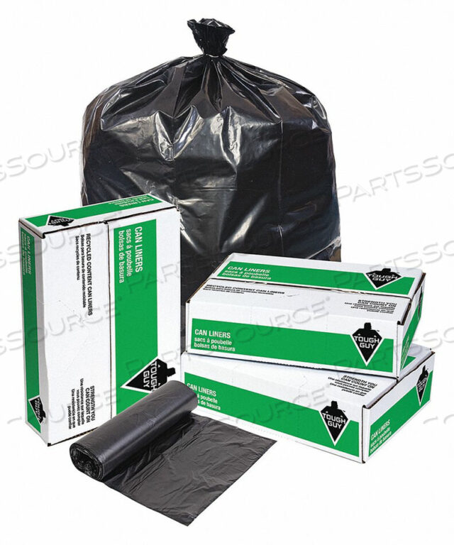 OEM#: 31DK54TRASH BAG 20 TO 30 GAL. BLACK PK125 by Tough Guy