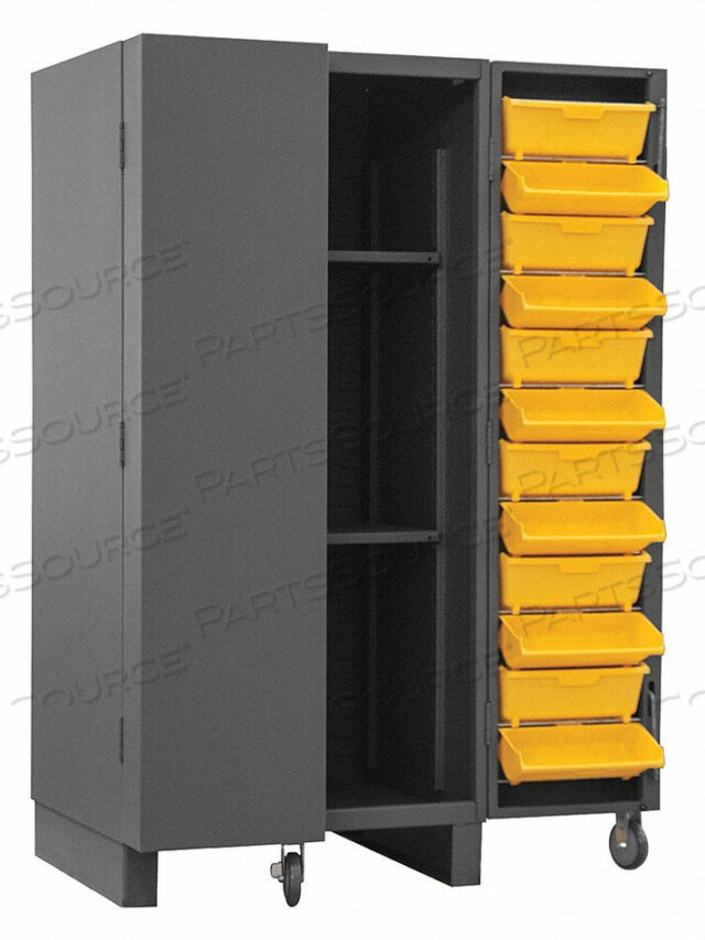 OEM#: HDC36-24DC24TB2S95BIN CAB LOUVERED/SHELVING 78 H 36 W 36 D by Durham Manufacturing Company