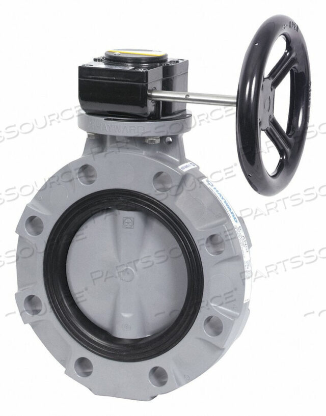 OEM#: BYV11030A0VG000BUTTERFLY VALVE PVC FPM 3IN GEAR by Hayward