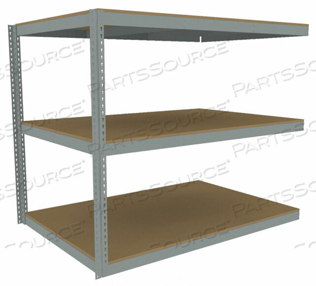 OEM#: ZLE5-7248A-3DBOLTLESS SHELVING ADD-ON 60 H GRAY by Tennsco Corp.