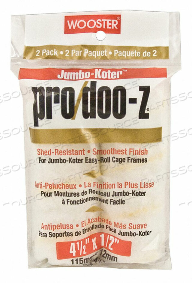 OEM#: RR303-4 1/24.5 PAINT ROLLER 1/2 NA by Wooster