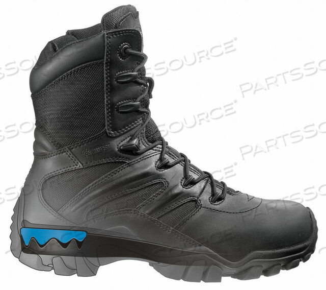 OEM#: E02348BOOTS 11EW BLK FRONT LACE/SIDE ZIPPER PR by Bates