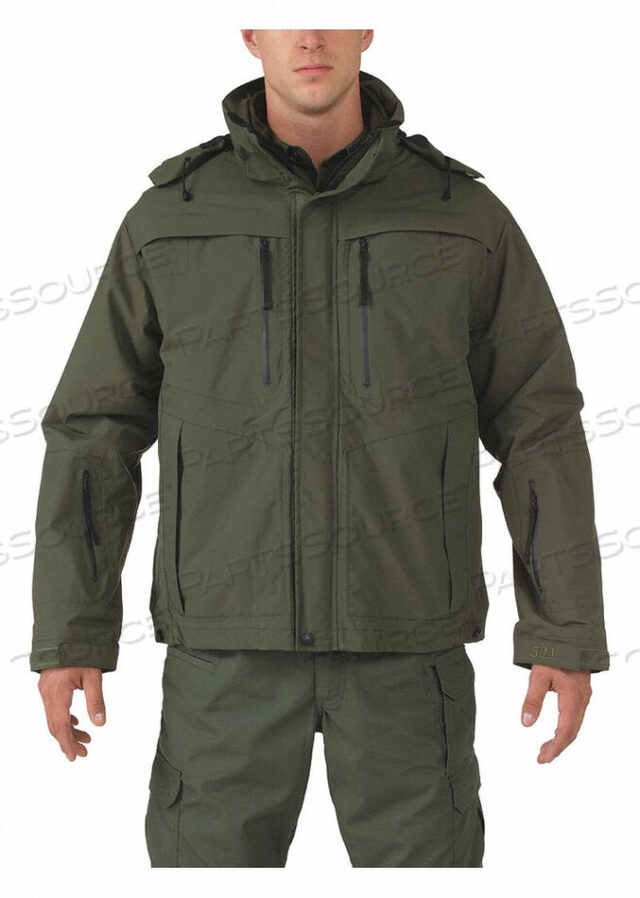 OEM#: 48153VALIANT DUTY JACKET 4XL SHERIFF GREEN by 5.11 Tactical