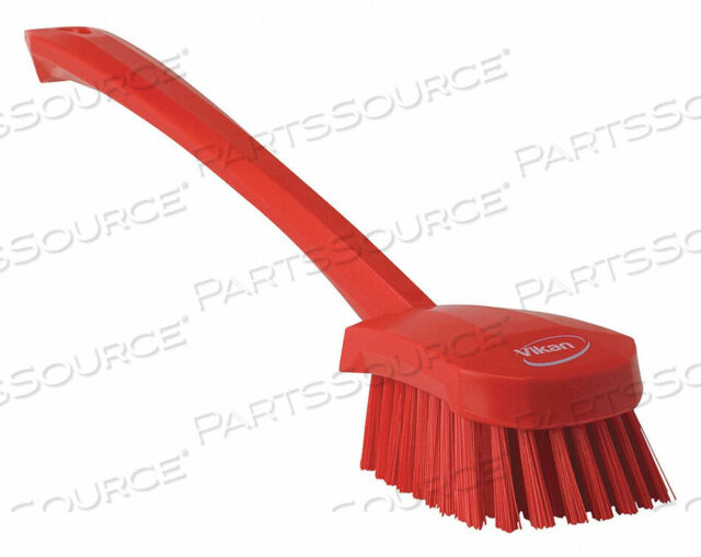 OEM#: 41864VIKAN LONG HANDLE SCRUBBING BRUSH- STIFF, RED by Vikan