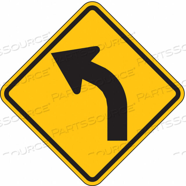 OEM#: W1-2L-12HATRAFFIC SIGN 12 H 12 W ALUMINUM by Lyle Signs Inc.