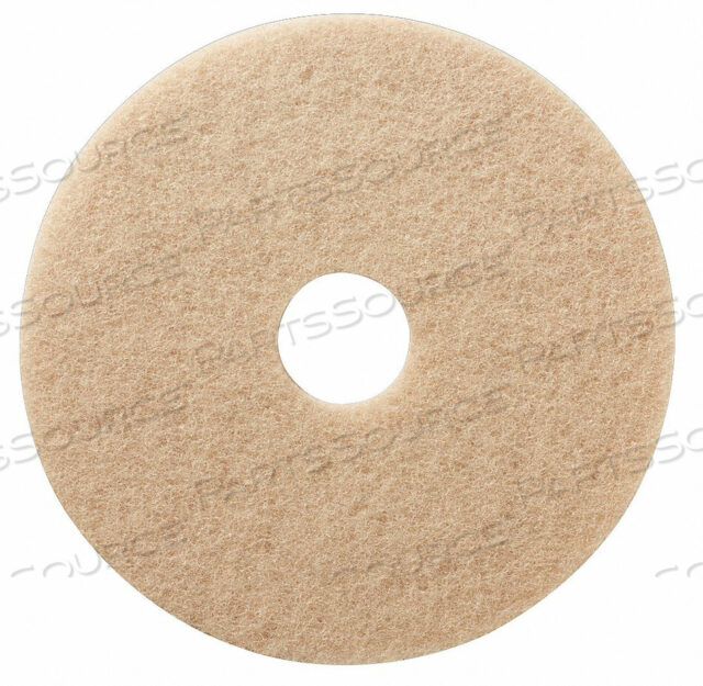 OEM#: 402V89BURNISHING PAD TAN SIZE 17 ROUND PK5 by Tough Guy