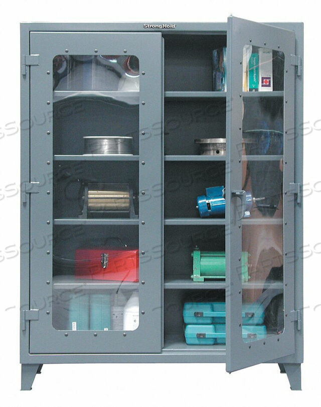 OEM#: 46-LD-244-SRSHELVING CABINET 78 H 48 W DARK GRAY by Strong Hold