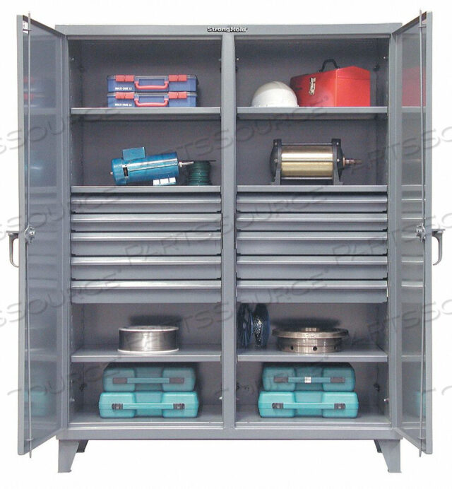 OEM#: 66-DS-246-10DBCOMBO DRAWER CABINET 78 H 72 W DARK GRAY by Strong Hold