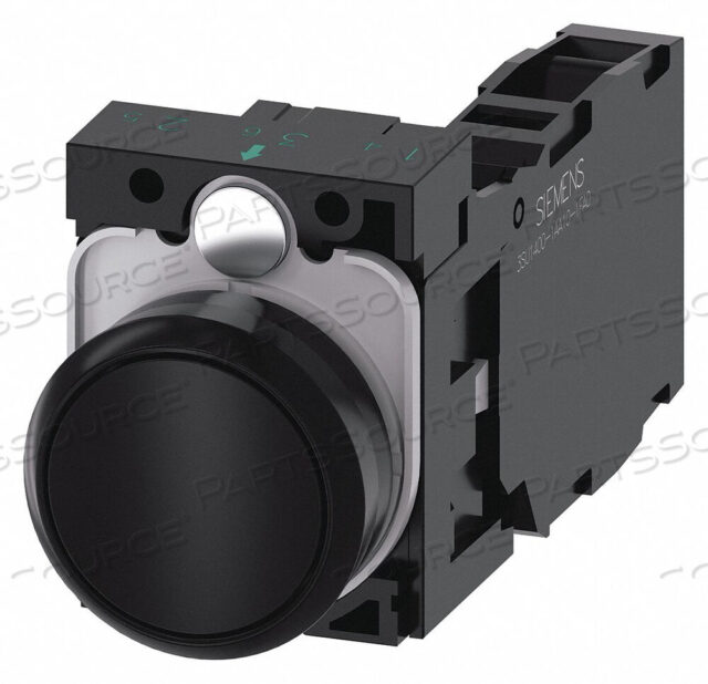 OEM#: 3SU1100-0AB10-1FA0PUSHBUTTON SWITCH, 22.0 MM, 1-NO 1-NC, MOMENTARY by Siemens