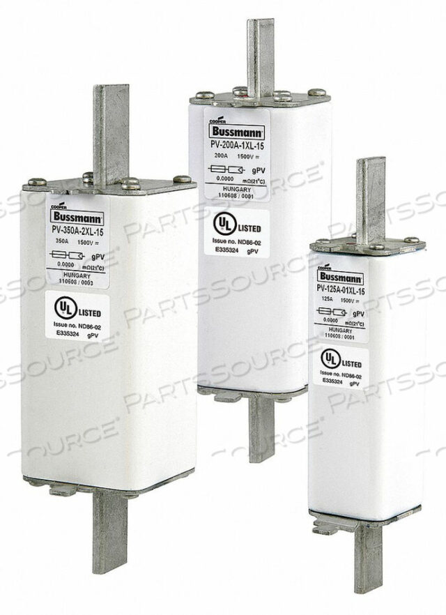 OEM#: PV-200A-1XL-B-15SOLAR FUSE 200A PV-1XL SERIES 1500VDC by Cooper Bussmann